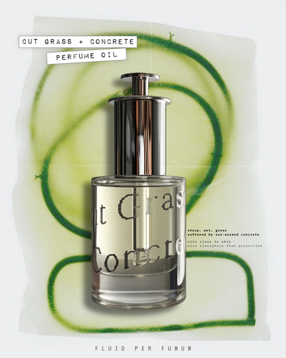 Cut Grass + Concrete (Perfume Oil)