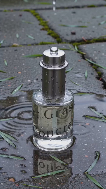 Cut Grass + Concrete (Perfume Oil)